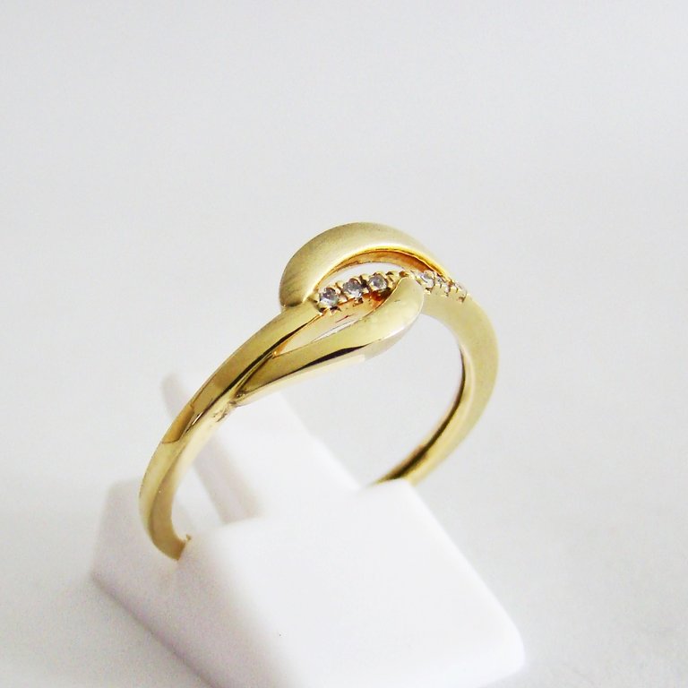 Ring Gold 333er Cubic Zirkonia