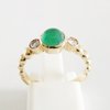 Ring Gold 585er Smaragd Brillanten