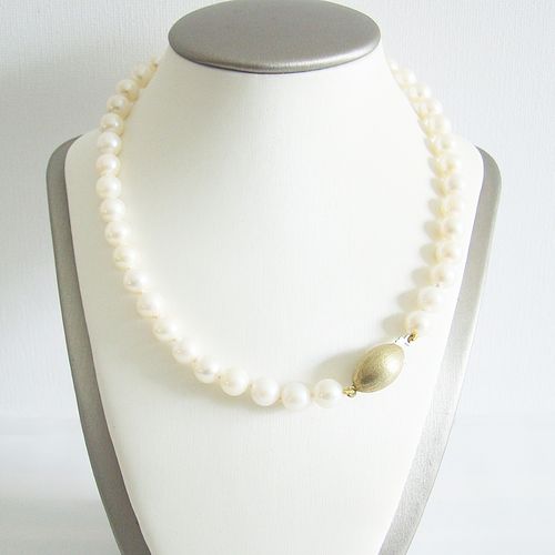 Perlenkette Akoya 6 mm mit Schloß