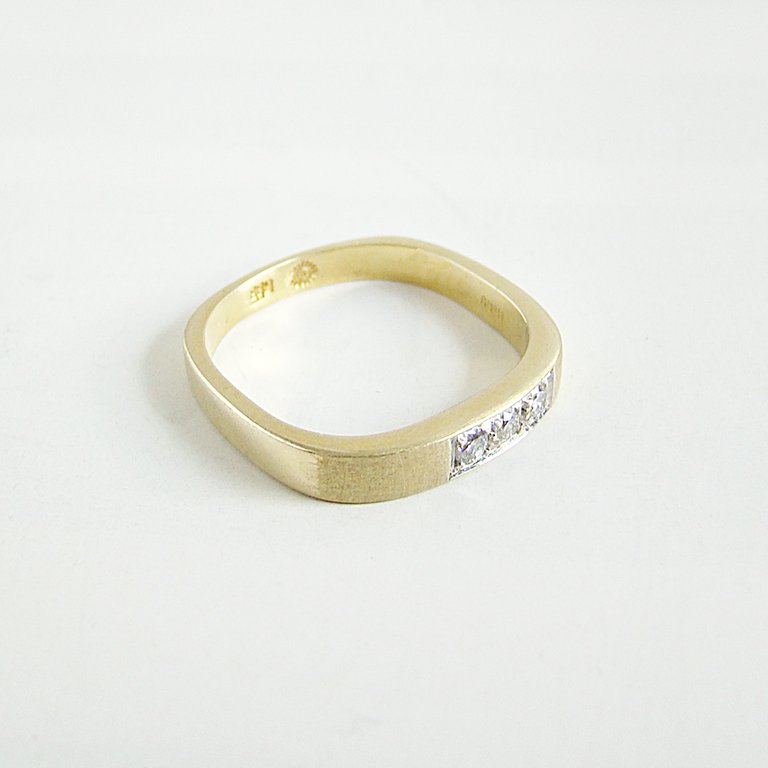 Ring Gold 585er Diamanten