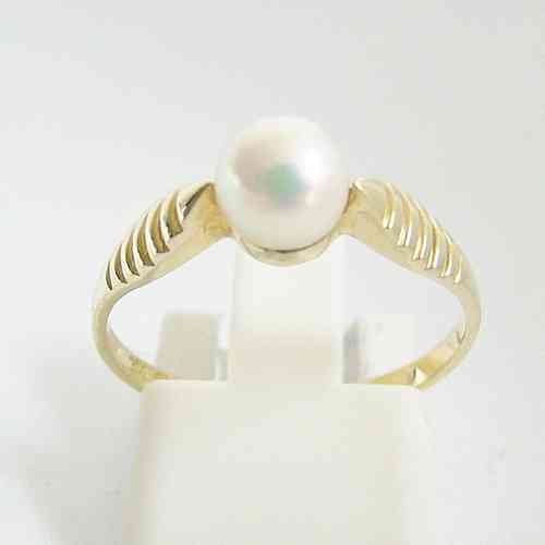 Ring Gold 585 Perle