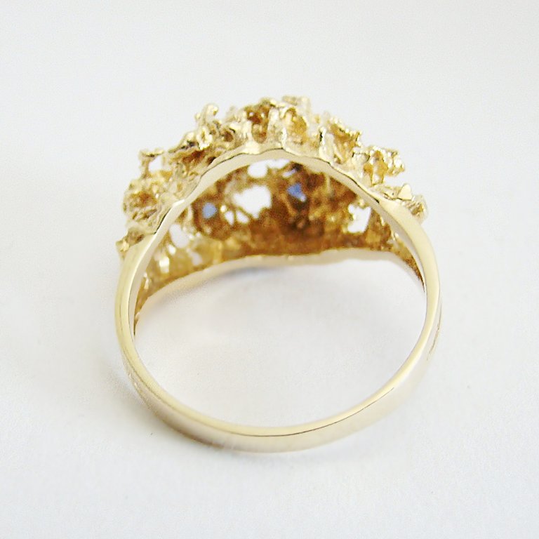 Ring Gold 585er Saphir