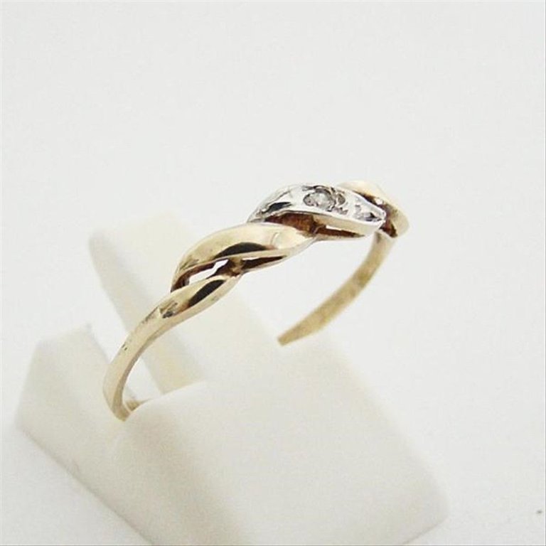 Ring Gold 333er Diamant