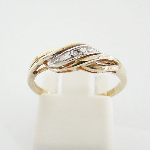 Ring Gold 333er Diamant 8-kt