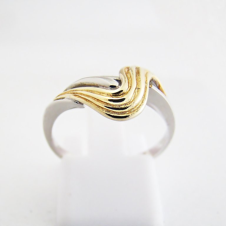 Ring Gold 333er bicolor